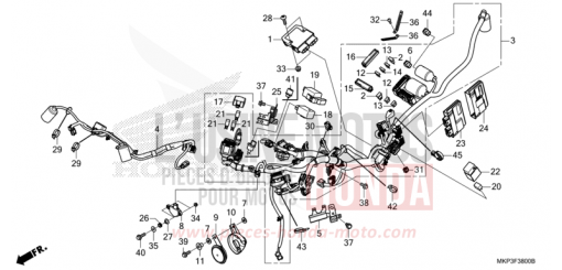 WIRE HARNESS CBR500RAK de 2019